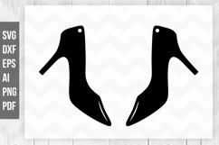 Stilettos earrings, cute Earrings svg, Jewellery svg Product Image 1