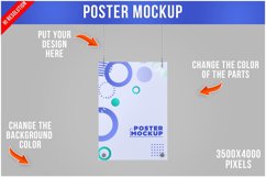 Hanging Poster Mockup Product Image 1