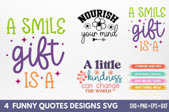 Motivational Quotes Designs SVG Product Image 1