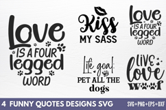 Funny Quotes Designs SVG Product Image 1