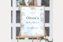 Baby Shower Welcome Template 37 Product Image 1