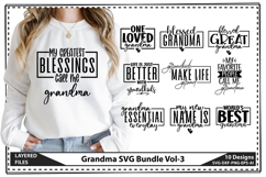 Grandma SVG Bundle, Grandmother Svg, Grandma Sayings Svg Product Image 1