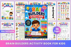 Brain Builders Activity Book for Kids Product Image 1