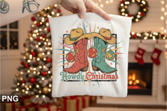 Howdy Christmas Sublimation - Christmas PNG Design Product Image 1