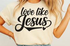 Love like jesus SVG Product Image 2