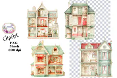 Garden, Ephemera, PNG, Junk Journal, Watercolor, clipart Product Image 1