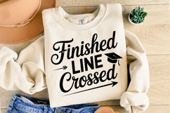 Finished Line Crossed svg | Graduation Svg | Shirt Svg Product Image 2