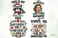 Funny Sarcastic Sublimation Product Image 1