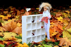 Dollhouse bookcase drawer digital file, miniature furniture Product Image 1