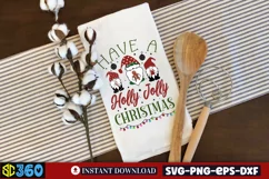 Have a holly jolly christmas SVG, Christmas SVG Product Image 2