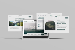 Laptop Screen Website Mockup Product Image 2