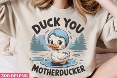 Funny Duck Sublimation Bundle PNG Product Image 7