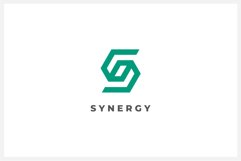 Synergy Letter S logo design vector template Product Image 1