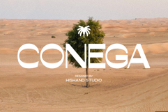 Conega Display Font Product Image 1
