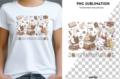 Bookish geese png design for T-shirts Product Image 1