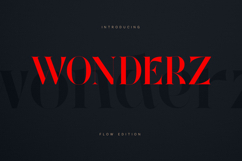 Wonderz Elegant Modern Serif Typeface Product Image 1