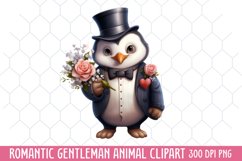 Romantic Gentleman Animal Sublimation Product Image 2