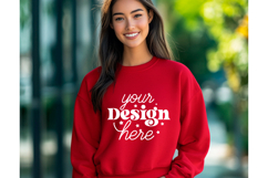 Gildan 18000 Crewneck Sweatshirt Mockup 1 Product Image 1