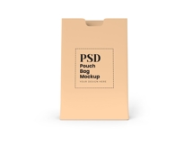 Paper Pouch Bag Mockup Template Photoshop Product Image 2