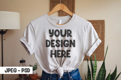 Hanging t-shirt mockup psd &amp; jpeg Product Image 1