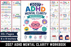 2027 ADHD Mental Clarity Workbook Product Image 1