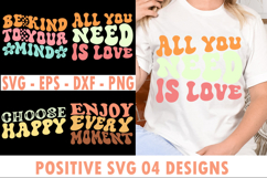 Positive SVG Design - Be kind to your mind Product Image 1