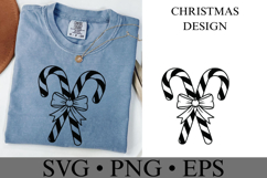 Christmas Candy Cane Svg | Christmas svg | Shirt Svg Product Image 2