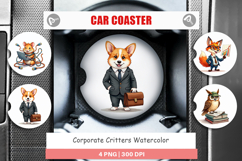Corporate Critters Car Coaster Product Image 1