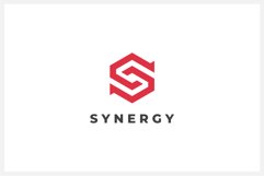 Synergy Letter S logo design vector template Product Image 1