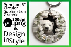 3D Cute Animals Hole-in-Wall Ornament Product Image 1