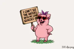 I CAN T SEE THE HATERS WITH MY WINE GLASSES ON PNG Product Image 2