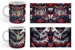 4th Of July | 3D Owl American Patriotic Mug Wrap Product Image 4