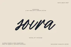 Sovra Kinetic Brush Script Font Product Image 1