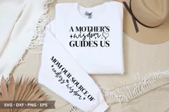 A Mother IS Wisdom SVG - Mother's Day Sleeve T shirt Design Product Image 1