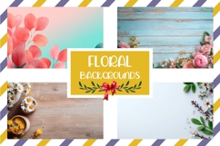 Chamomile Background, Roses Background Designs Product Image 1