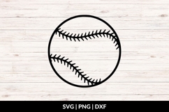 Baseball Ball SVG, Sports SVG Product Image 1