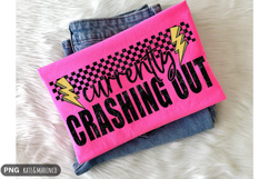 Currently Crashing Out PNG | Funny Mom PNG | Mama PNG Product Image 1