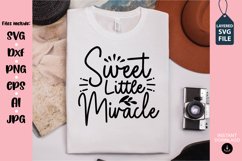 Baby Svg Design, Newborn SVG Design, Baby Quote Design Product Image 1