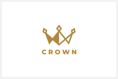 Crown Logo Design Vector Template Product Image 2