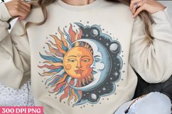 Sun and Moon Sublimation PNG Product Image 2