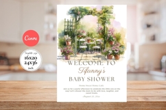 Baby Shower Welcome Sign Template 106 Product Image 2
