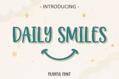 Daily Smiles Playful Handwritten Font with Friendly Style Product Image 1