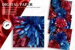 4th of July Patriotic USA American Flag Background Wallpaper Product Image 1