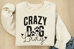 Crazy dog lady SVG Product Image 2