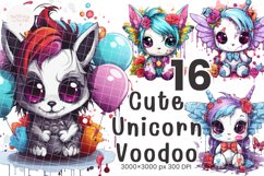 Cute Unicorn Voodoo Product Image 1