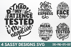 Sassy Designs SVG Product Image 1