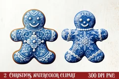 Cozy Christmas Knitting Clipart, Christmas PNG Product Image 1