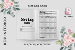 Diet Log Book KDP Interior Product Image 1