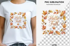Autumn quote png design for T-shirts Product Image 1