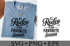 Rodeo is my favorite season Svg | Game Day Svg | Shirt Svg Product Image 2
